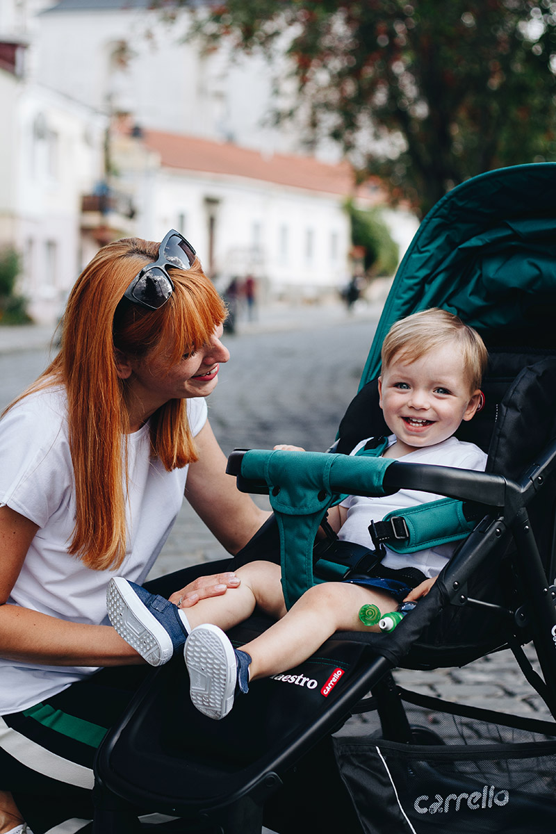 Bądź zdrowy, dzieciaku! Wydawałoby się, co ma z tym wspólnego wózek?..