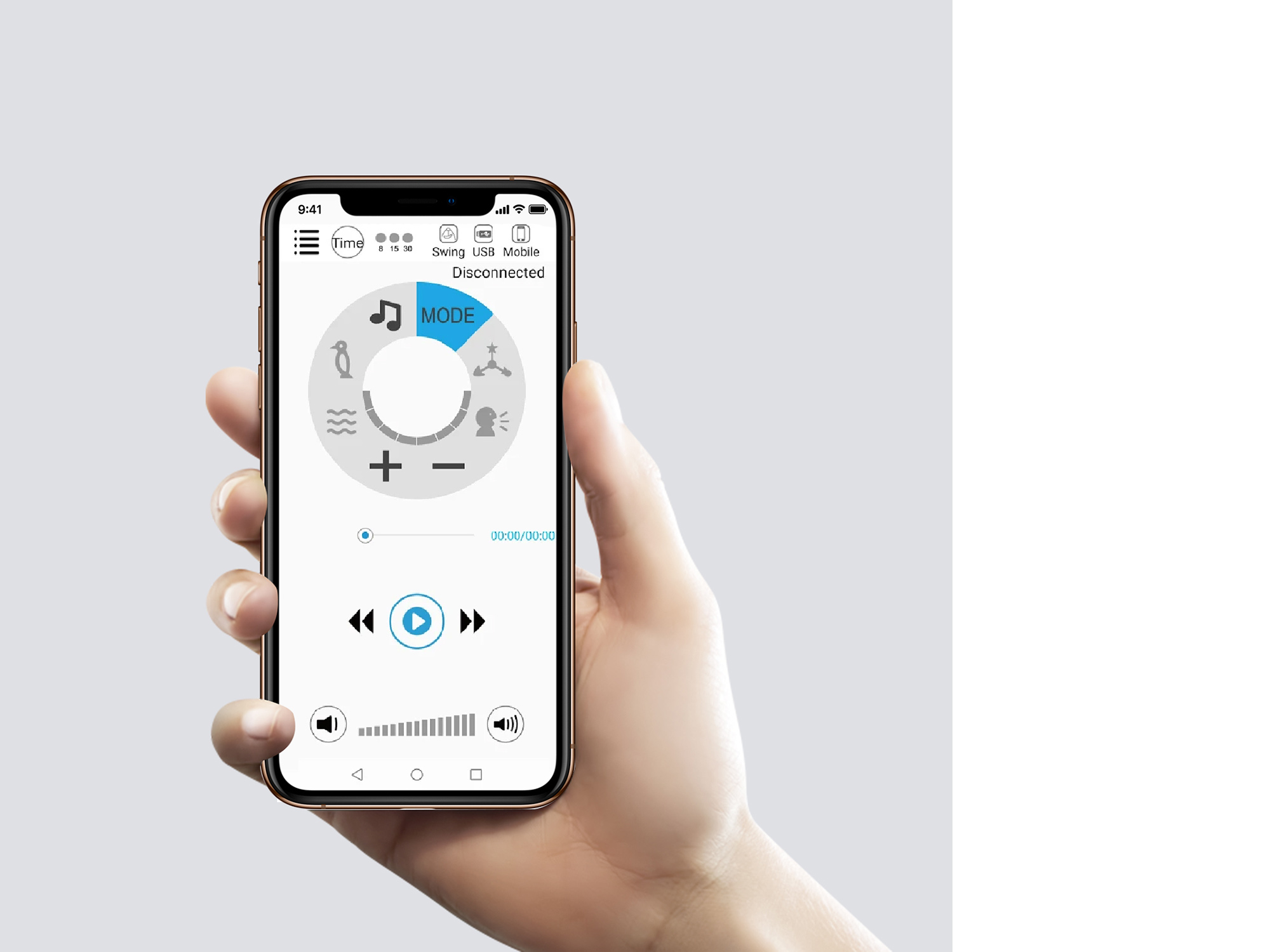 Krzesełko-huśtawka Cascata 3