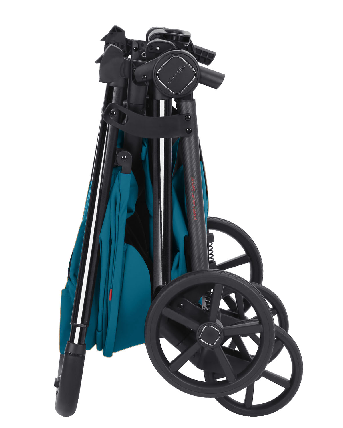 Wózek Bravo Carbon 2025 Wózek składa się z siedziska do wewnątrz