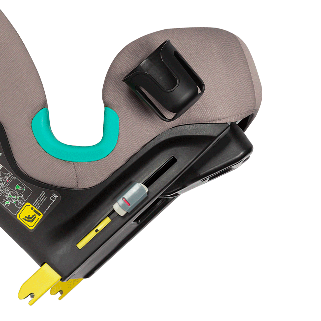 Автокресло Yukon 2024 ANIM ﻿Рычаг расположен под сиденьем.